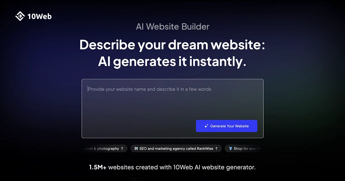 10Web AI Builder
