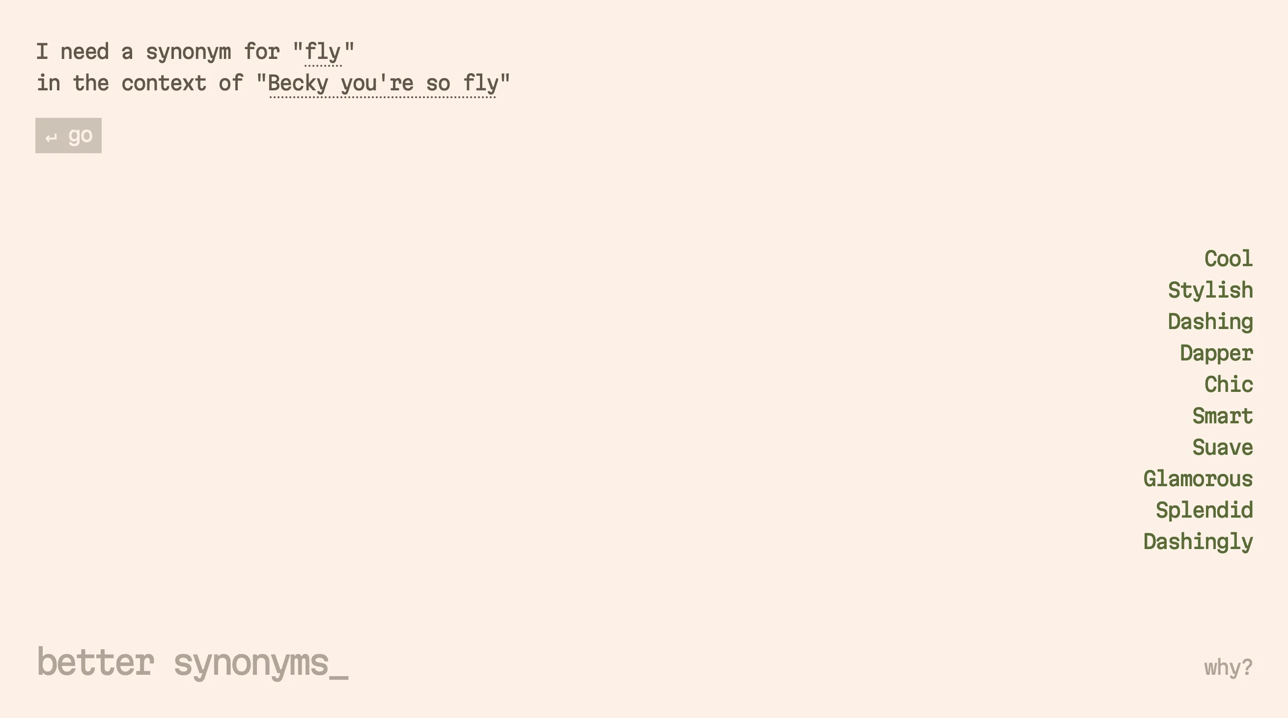 BetterSynonyms AI