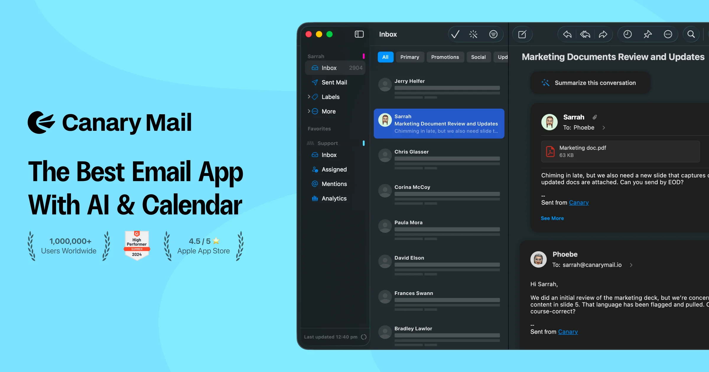 Canary Mail AI