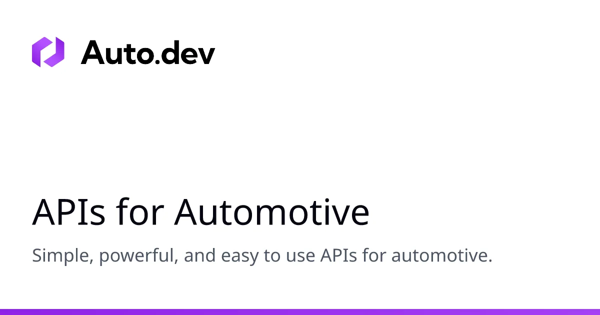 Auto.dev