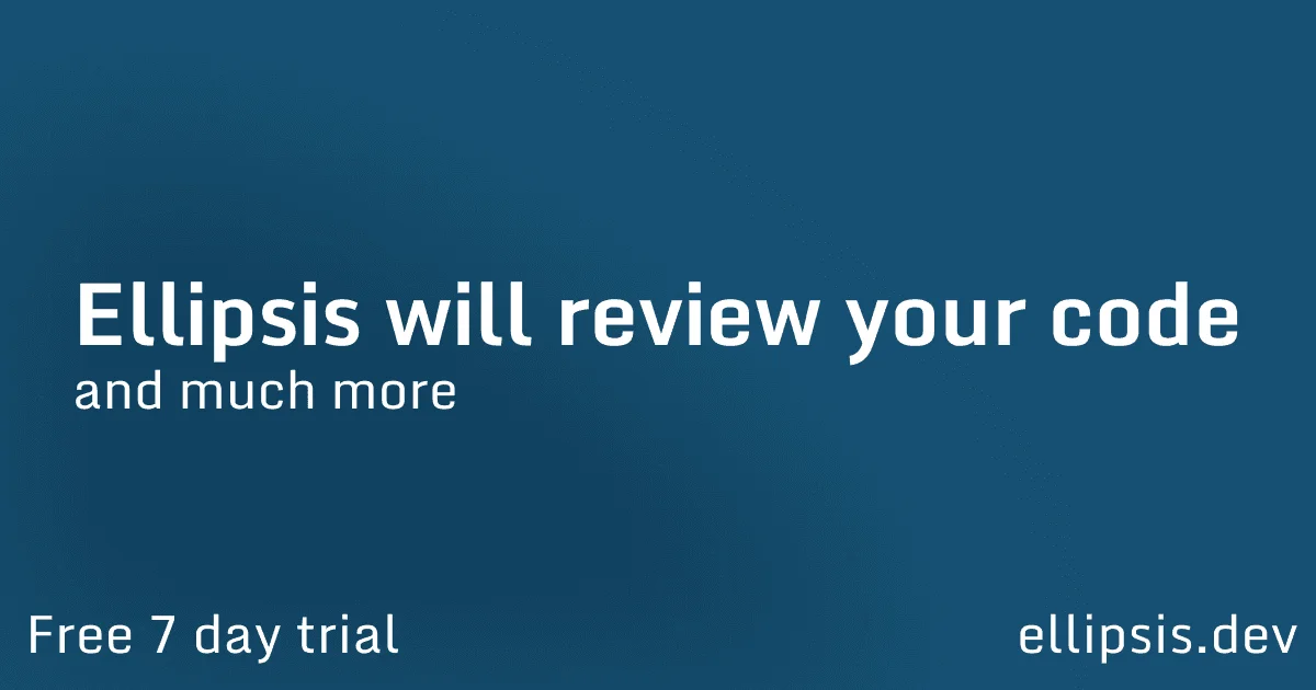 Ellipsis AI Code Review