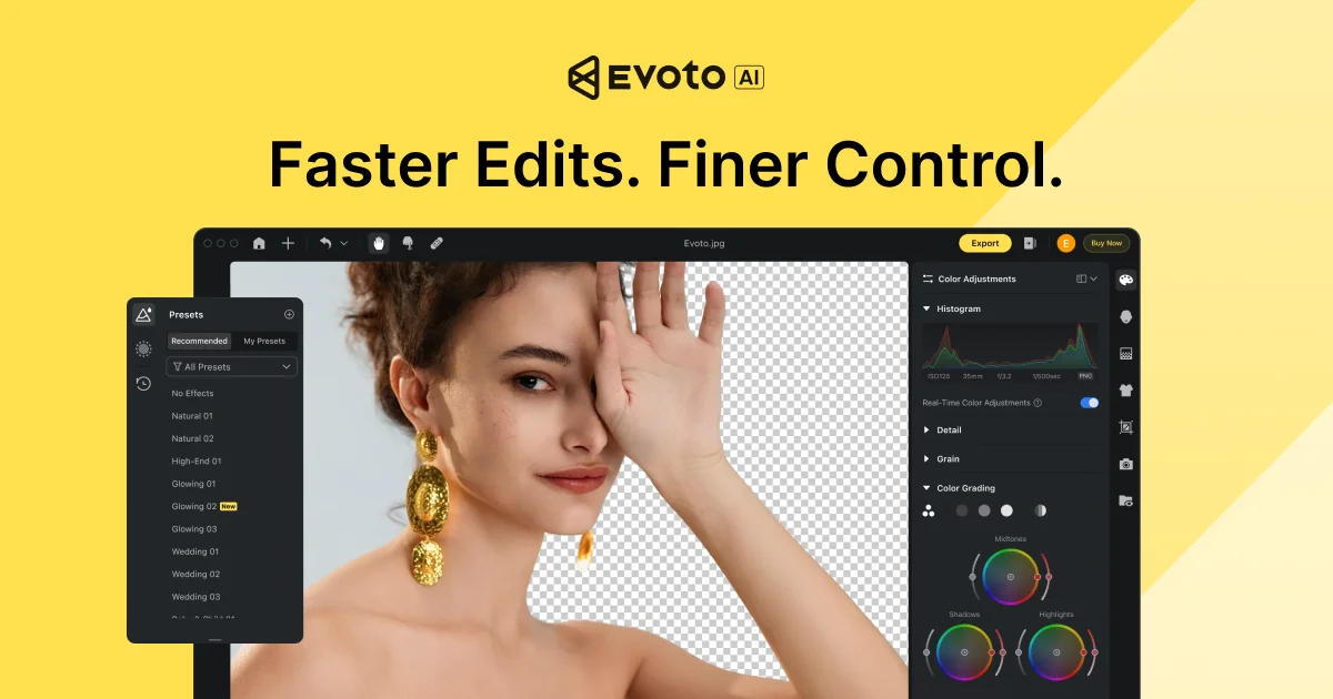 Evoto AI Photo Editor