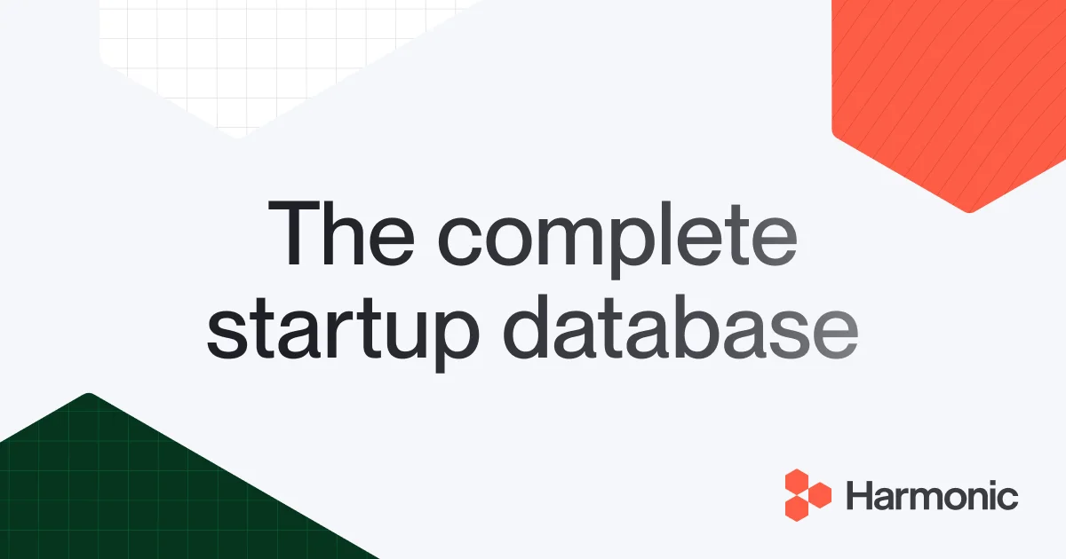 Harmonic AI Startup Data