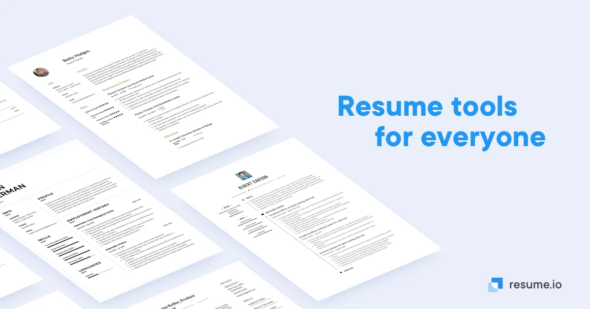 Resume.io AI