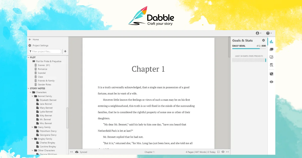 Dabble Writer