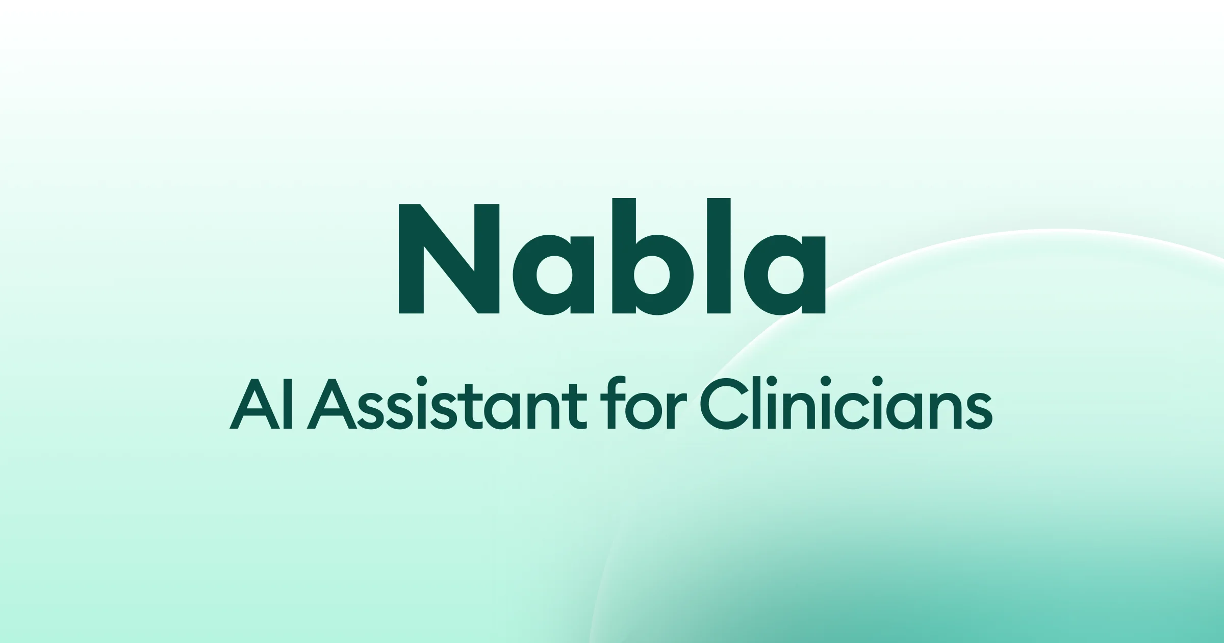 Nabla AI Clinical Copilot