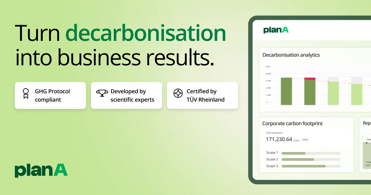 Plan A Carbon Software
