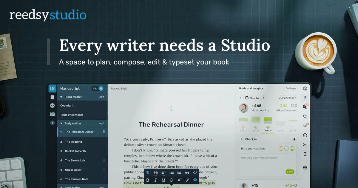 Reedsy Book Editor