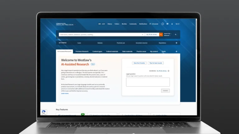 Westlaw Edge AI