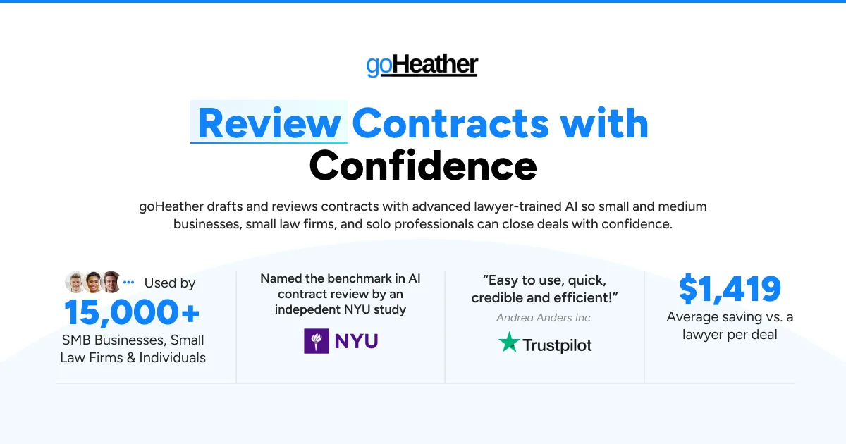 goHeather AI Contract
