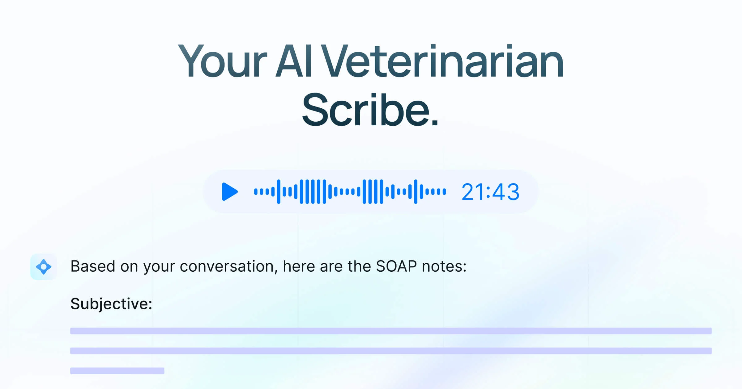 Lindy Veterinarian Scribe