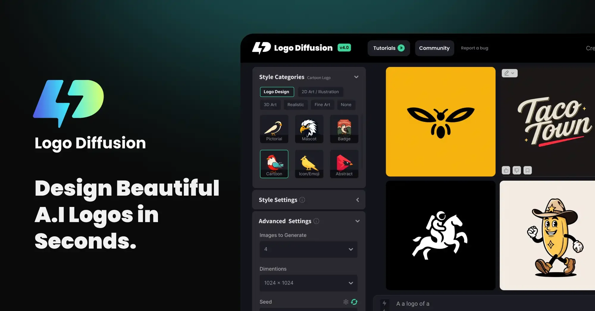 LogoDiffusion AI