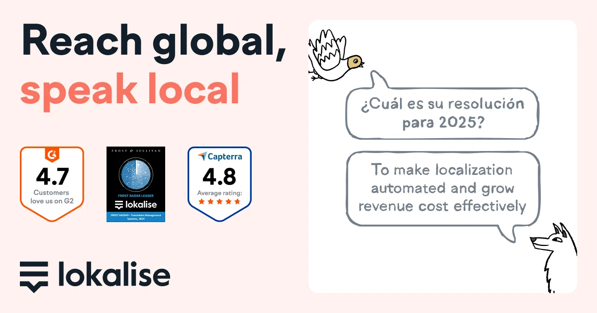 Lokalise AI Localize