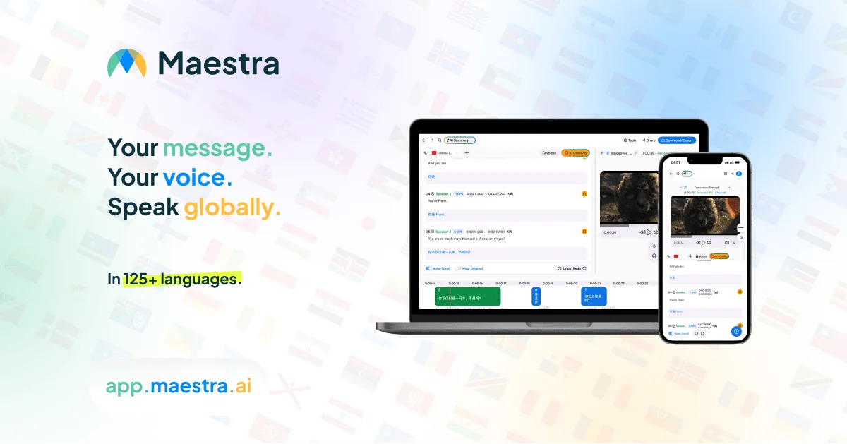 Maestra Video Translator