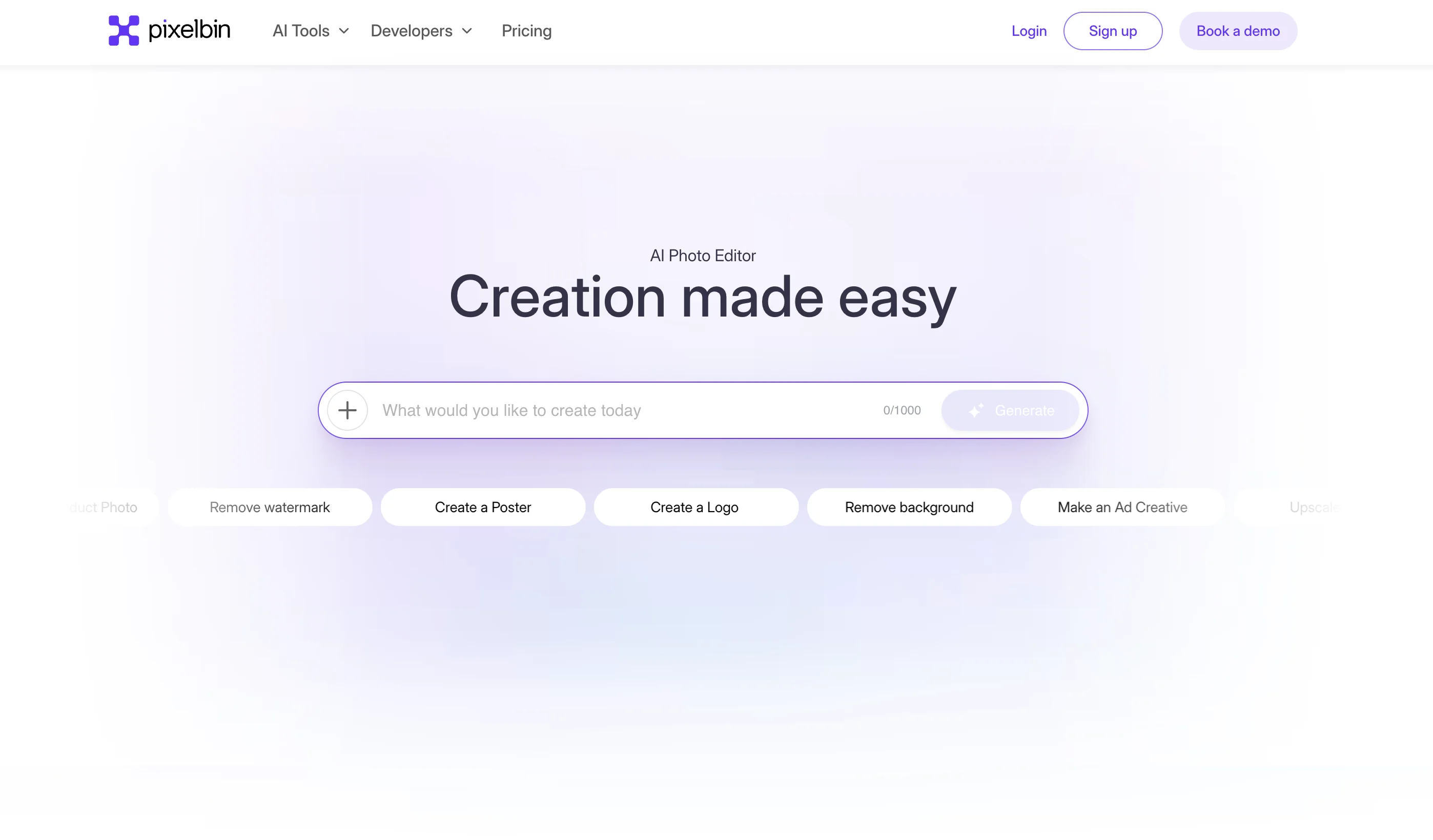 Pixelbin AI Studio