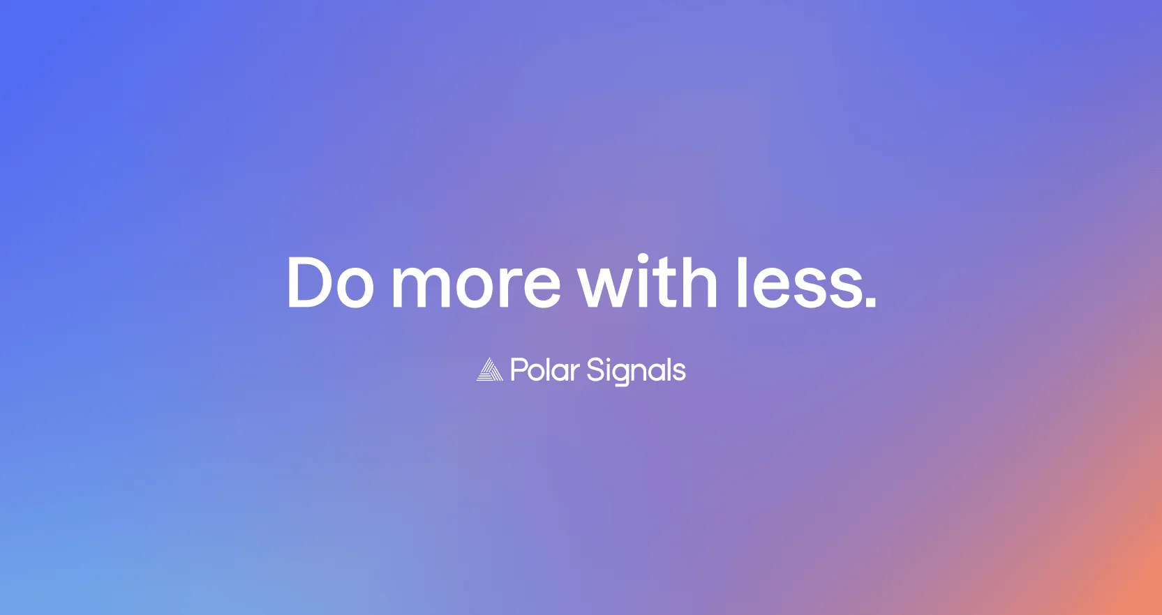 Polar Signals