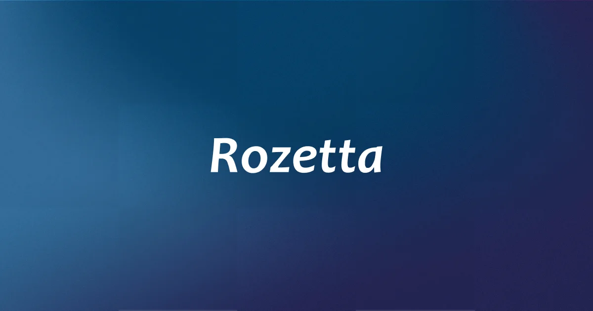 Rozetta