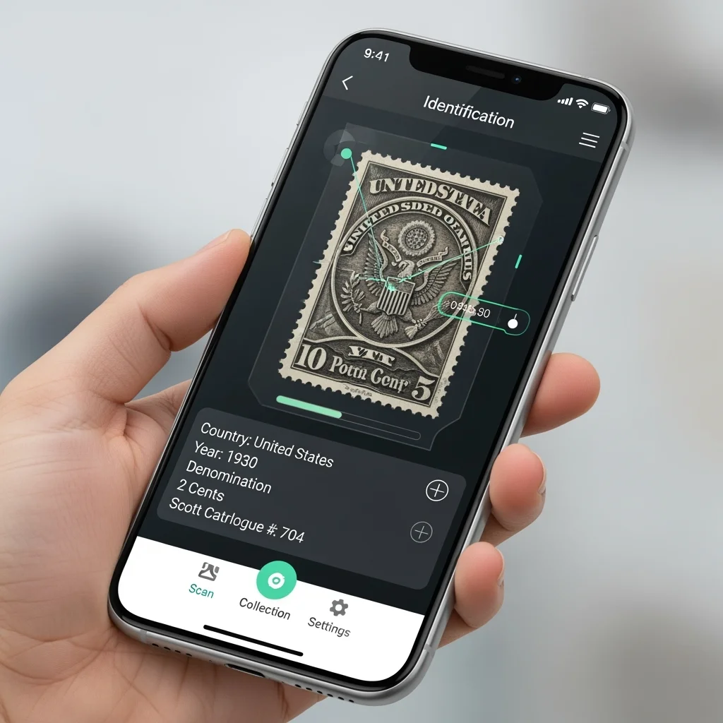 Stamp Identifier App