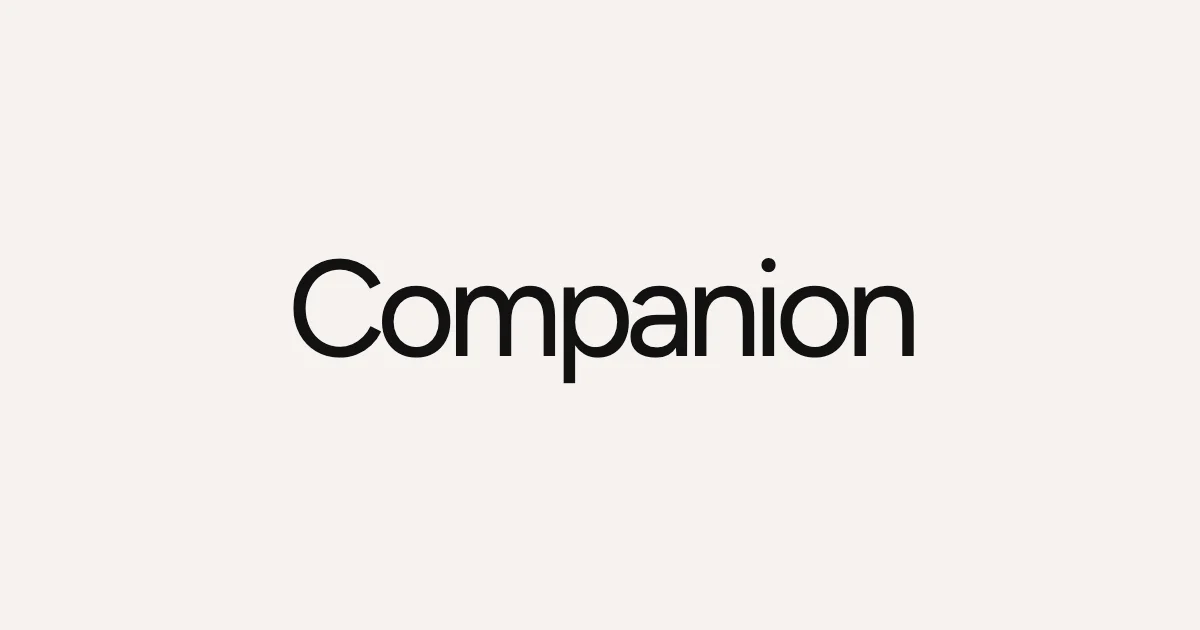Companion AI