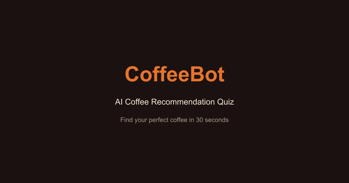 CoffeeBot