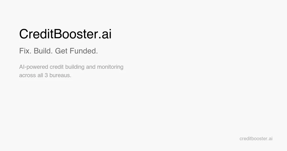 CreditBooster.ai
