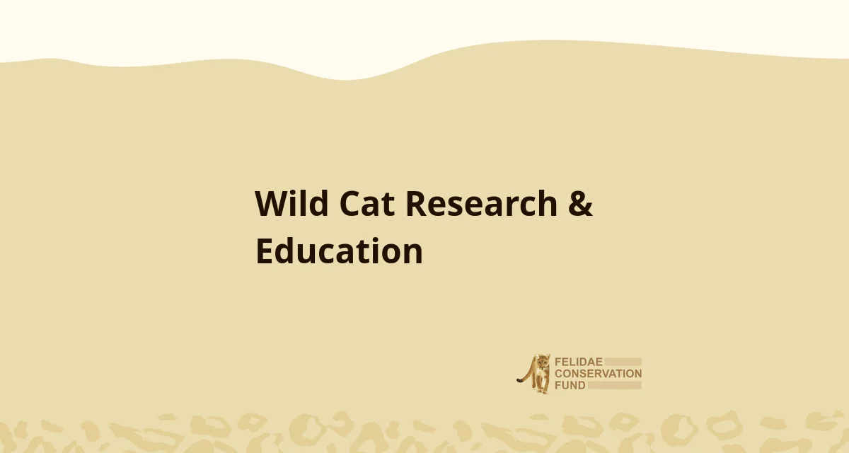 Felidae Conservation Fund