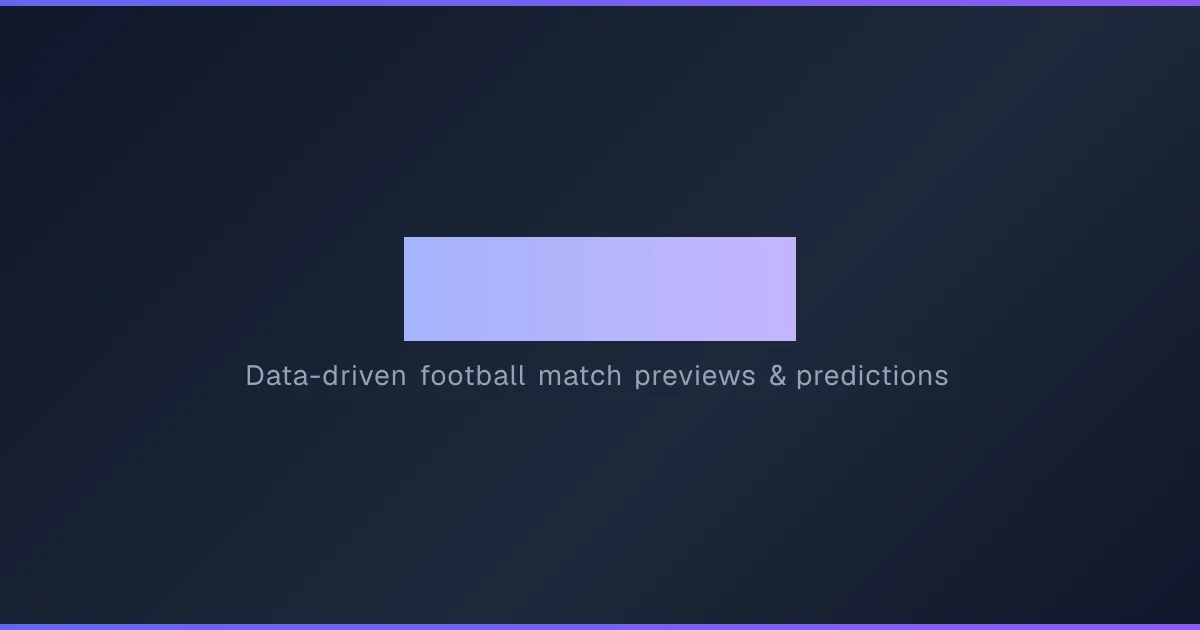 Football Prediction AI