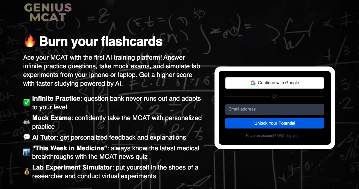 Genius MCAT