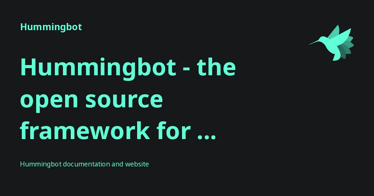 Hummingbot