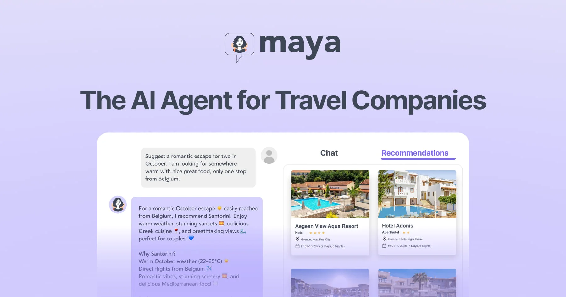 Maya Travel AI