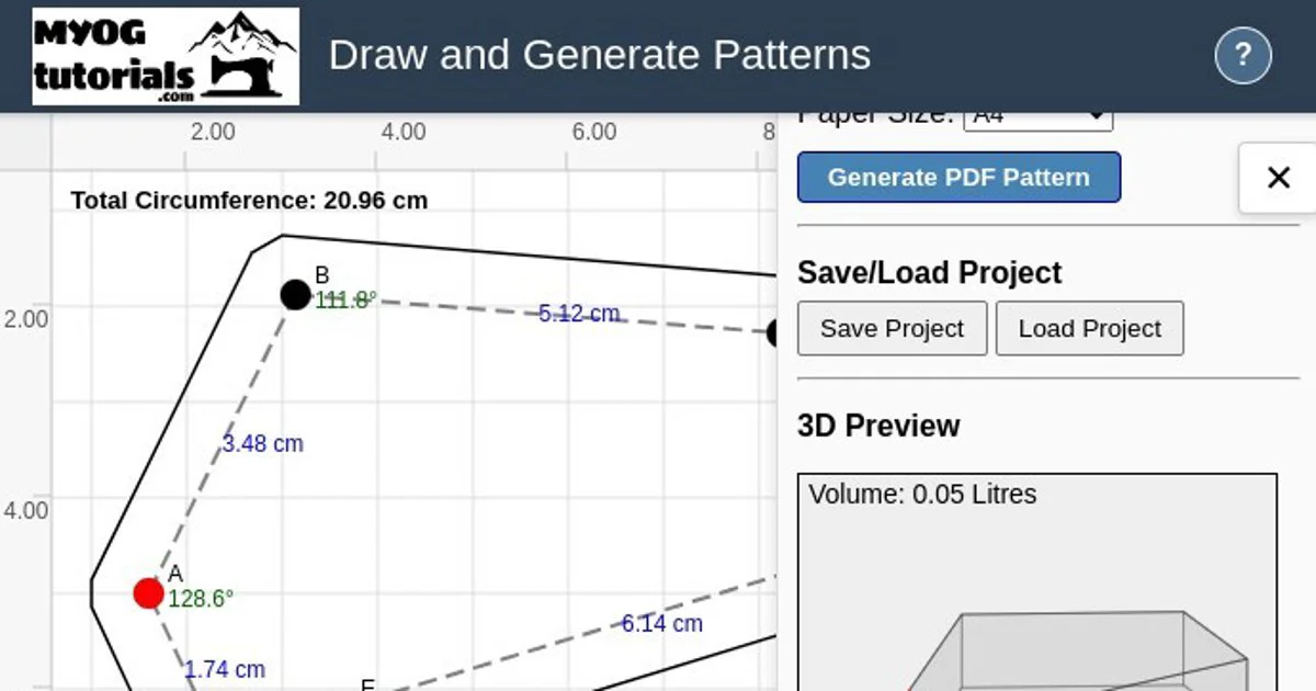 MYOG Pattern Generator