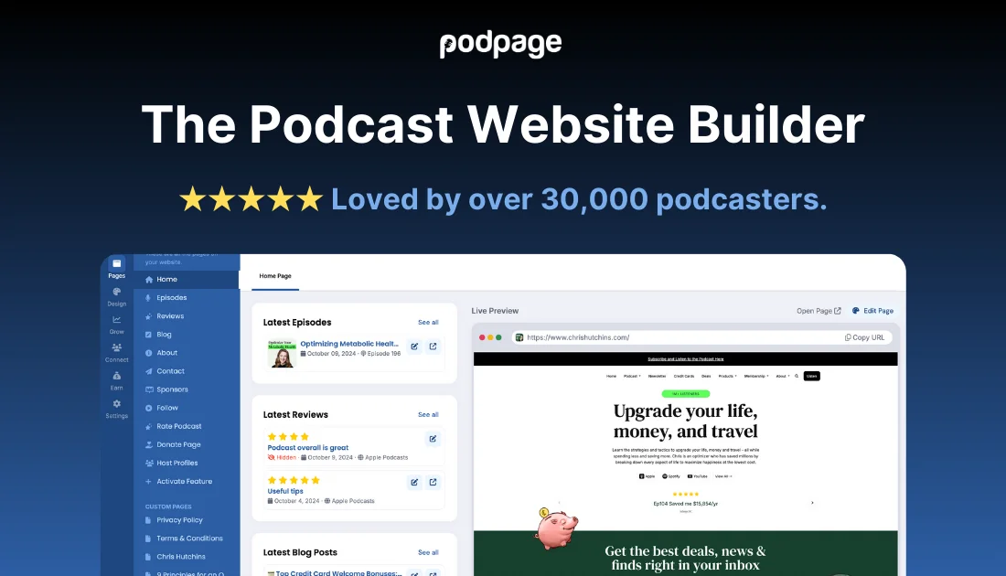 Podpage Builder