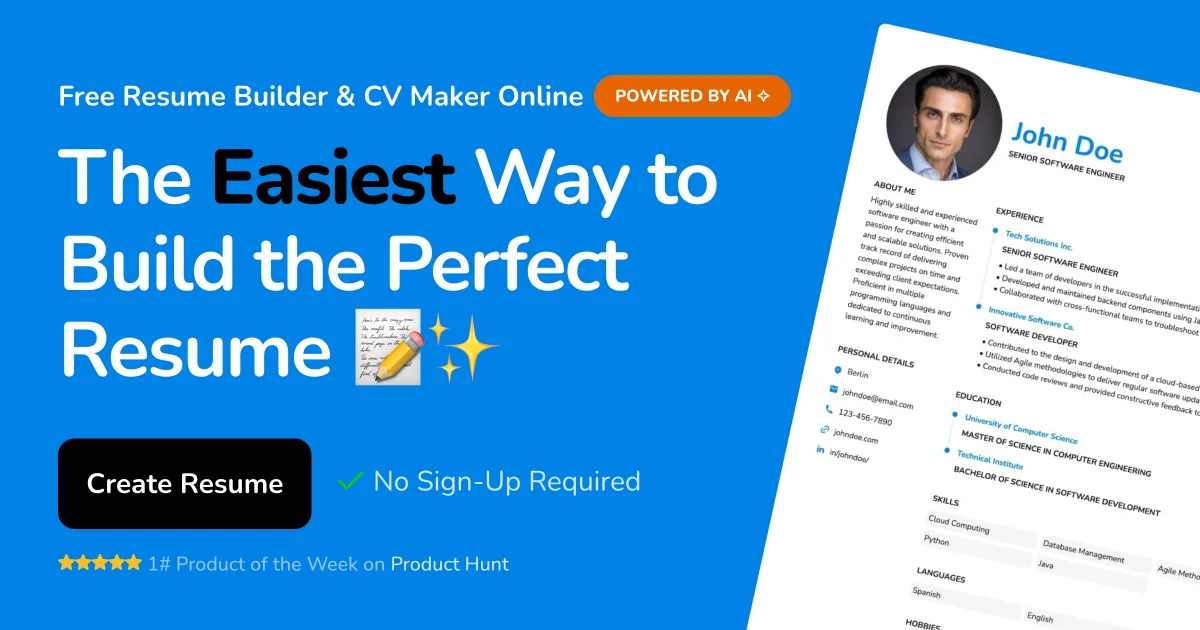 Resume Maker Online