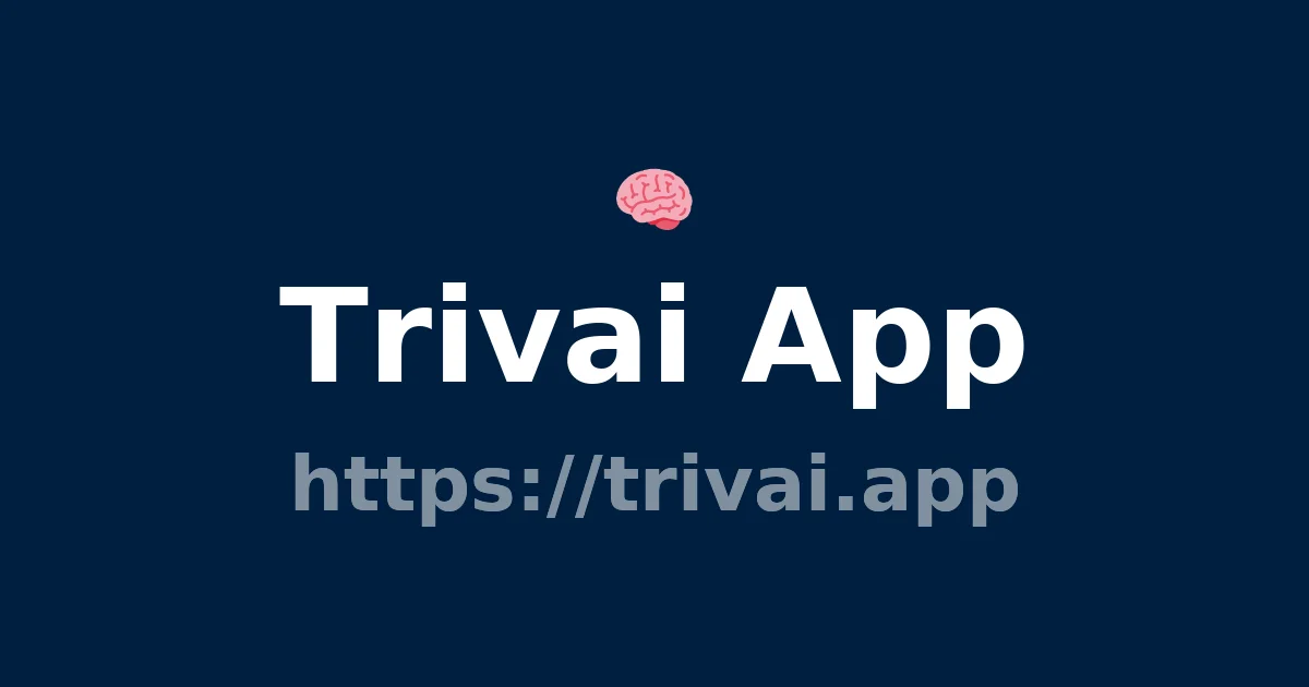 TrivAI