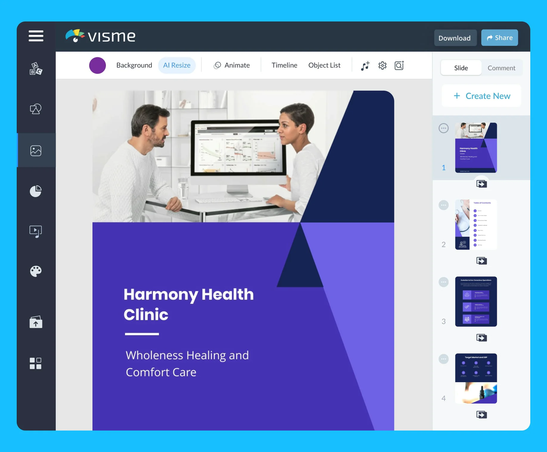 Visme AI Portfolio