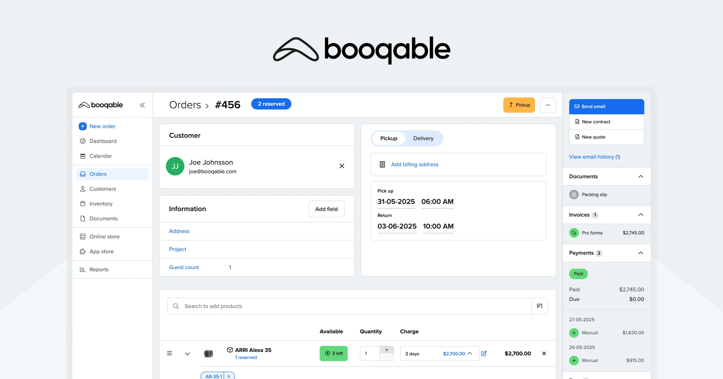 Booqable