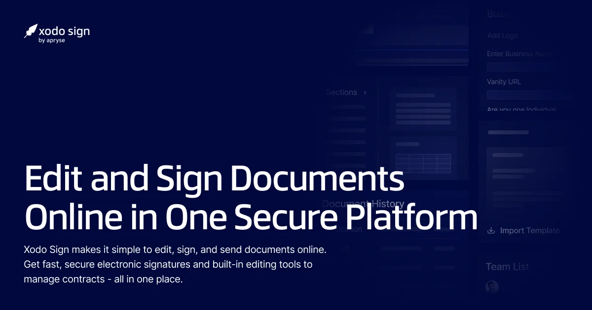 Eversign (Xodo Sign)