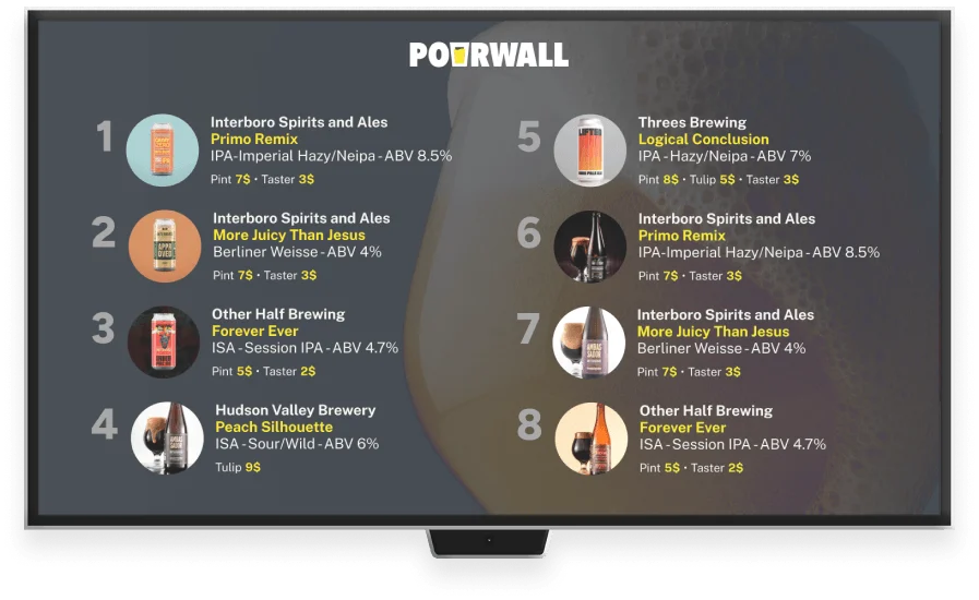 Pourwall