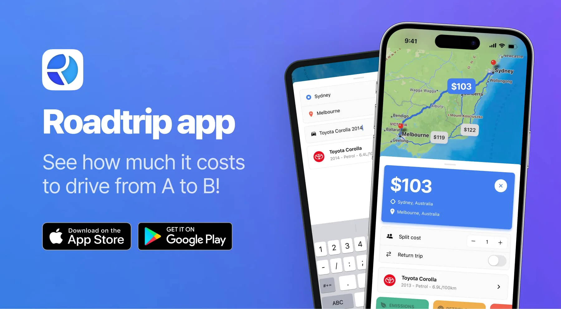 Roadtrip Fuel Calculator