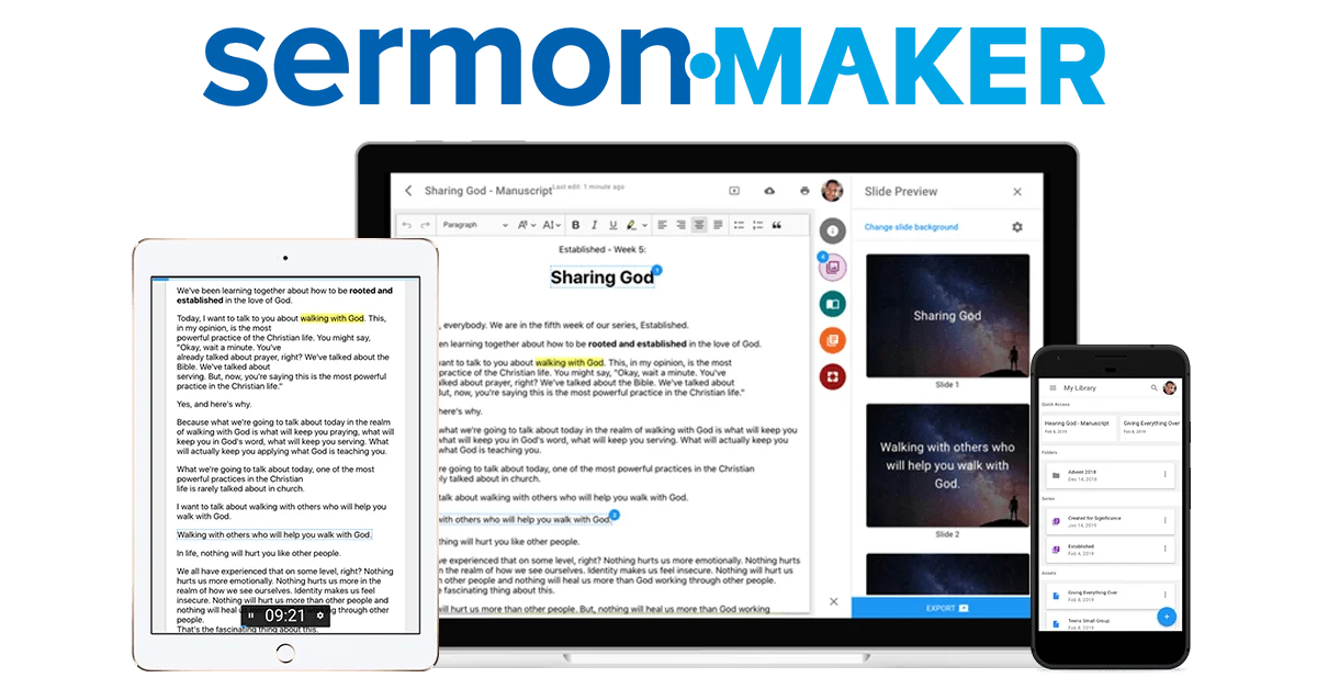 Sermon Maker